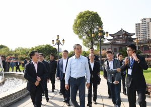 全國政協(xié)副主席梁振英視察仁和集團(tuán)